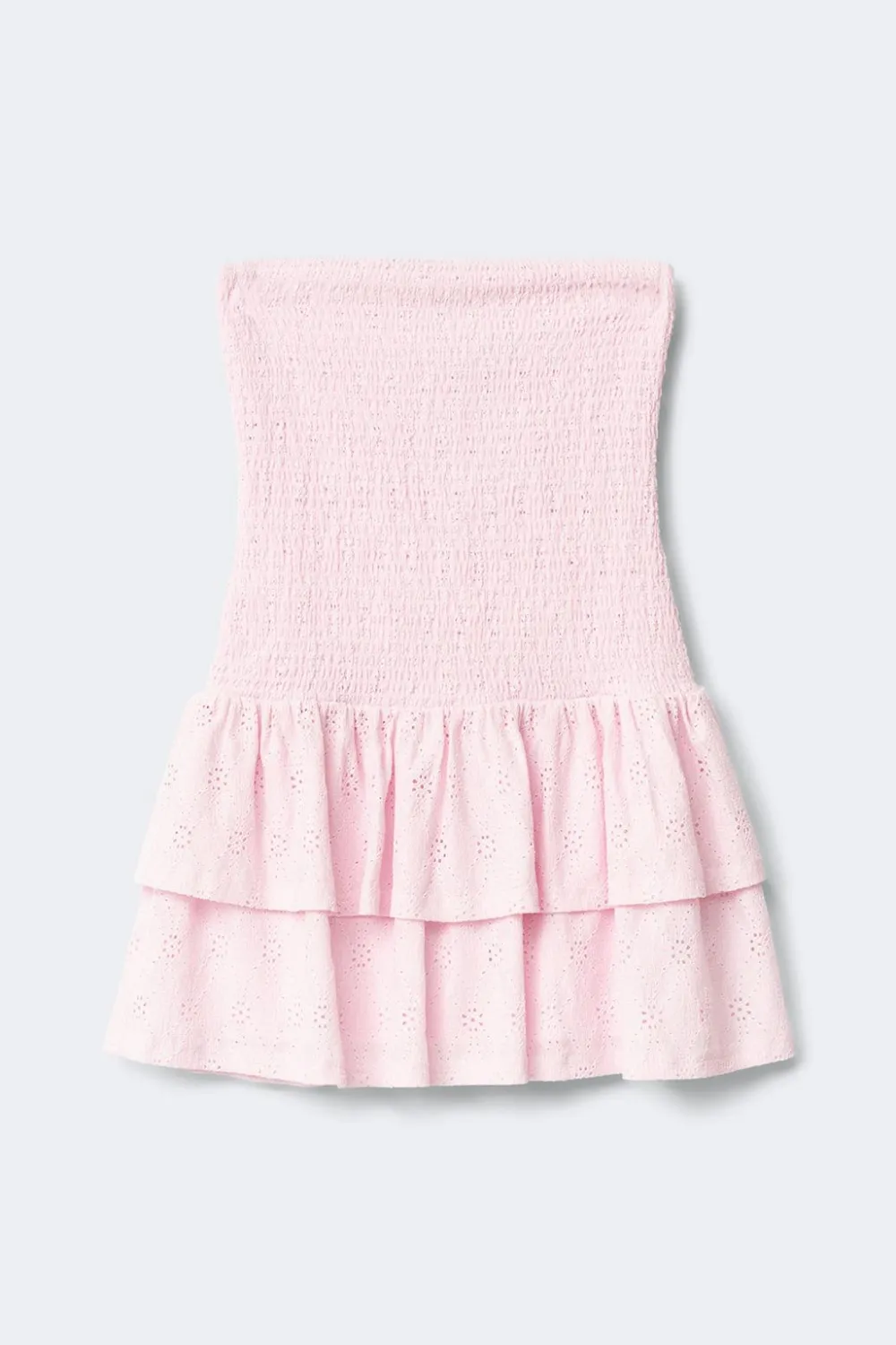 Gina Tricot Y broderie anglais dress Rosa Outlet