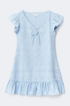 Gina Tricot Y broderie anglais dress Grå Best