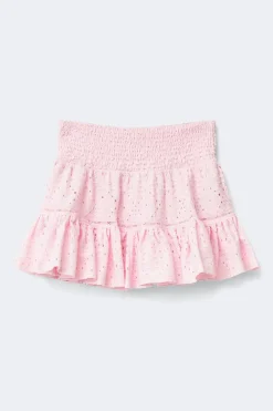 Gina Tricot Y broderie anglais skirt Rosa Best