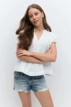 Gina Tricot Y chunky denim shorts Hot