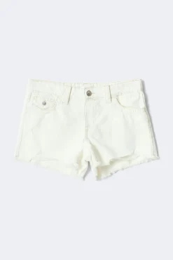 Gina Tricot Y chunky denim shorts |Hvit Discount