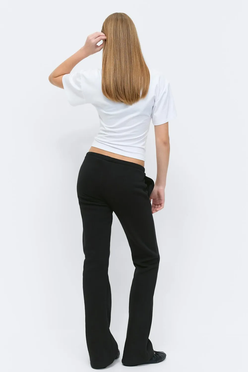 Gina Tricot Y de-lowlow sweatpants Svart Sale