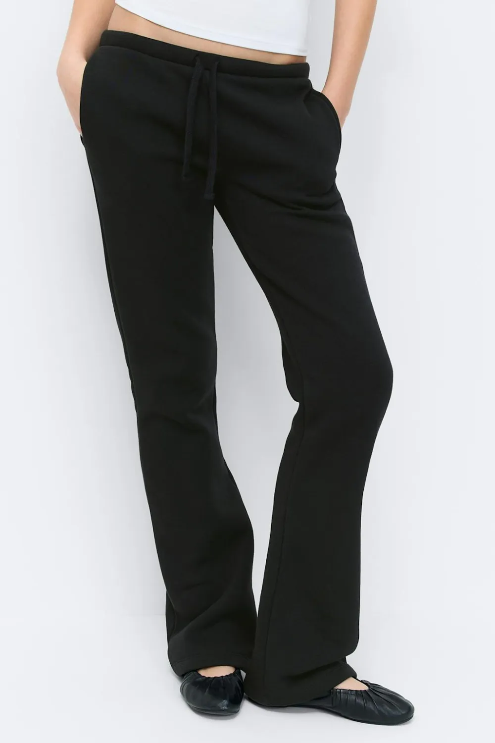 Gina Tricot Y de-lowlow sweatpants Svart Sale