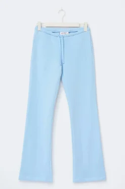 Gina Tricot Y de-lowlow sweatpants Blå Discount