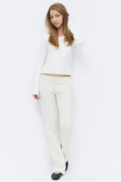 Gina Tricot Y de-lowlow sweatpants Grå Hot