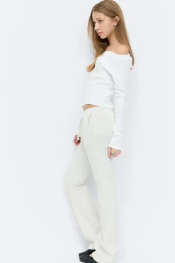Gina Tricot Y de-lowlow sweatpants Grå Hot