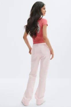 Gina Tricot Y de-lowlow sweatpants Rosa Online