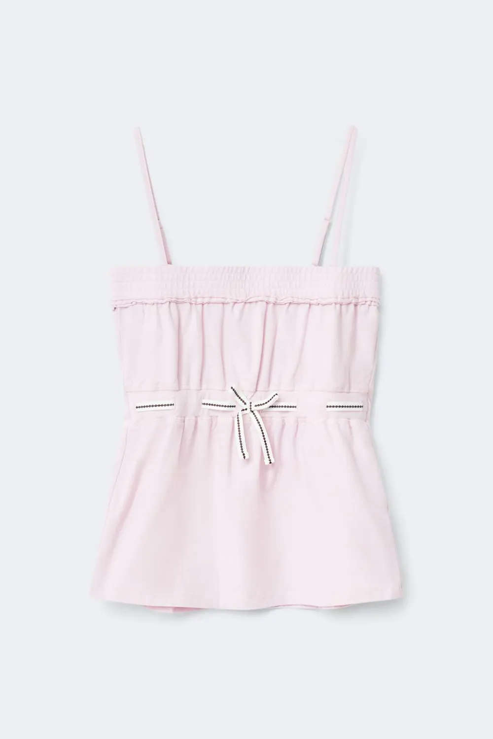 Gina Tricot Y detail top Rosa Clearance
