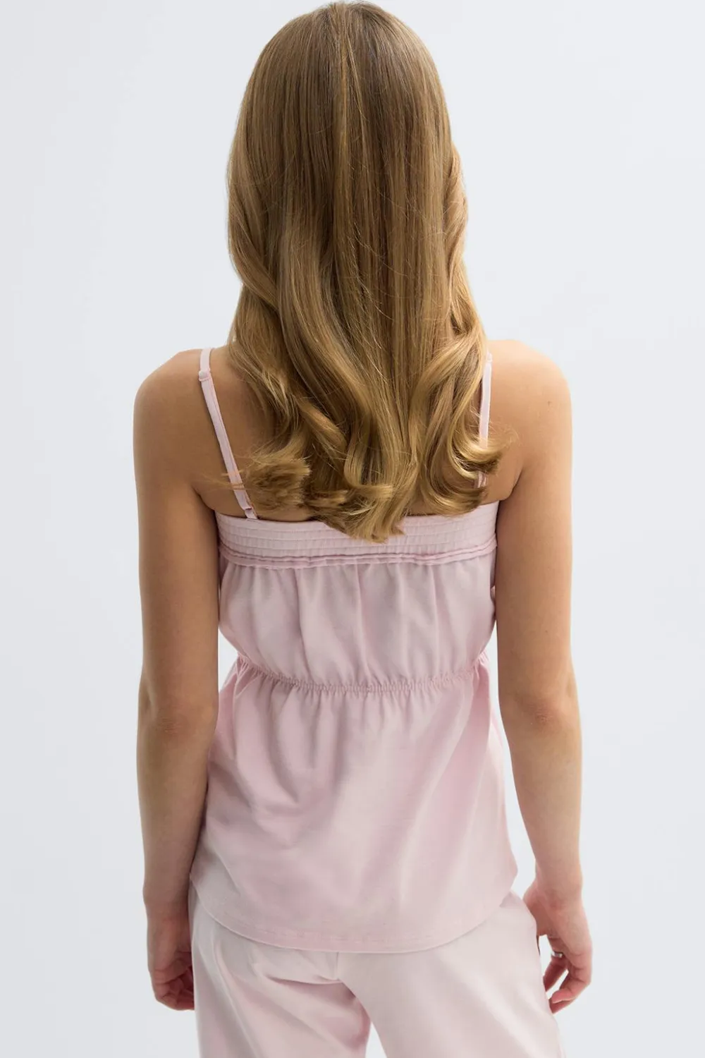 Gina Tricot Y detail top Rosa Clearance