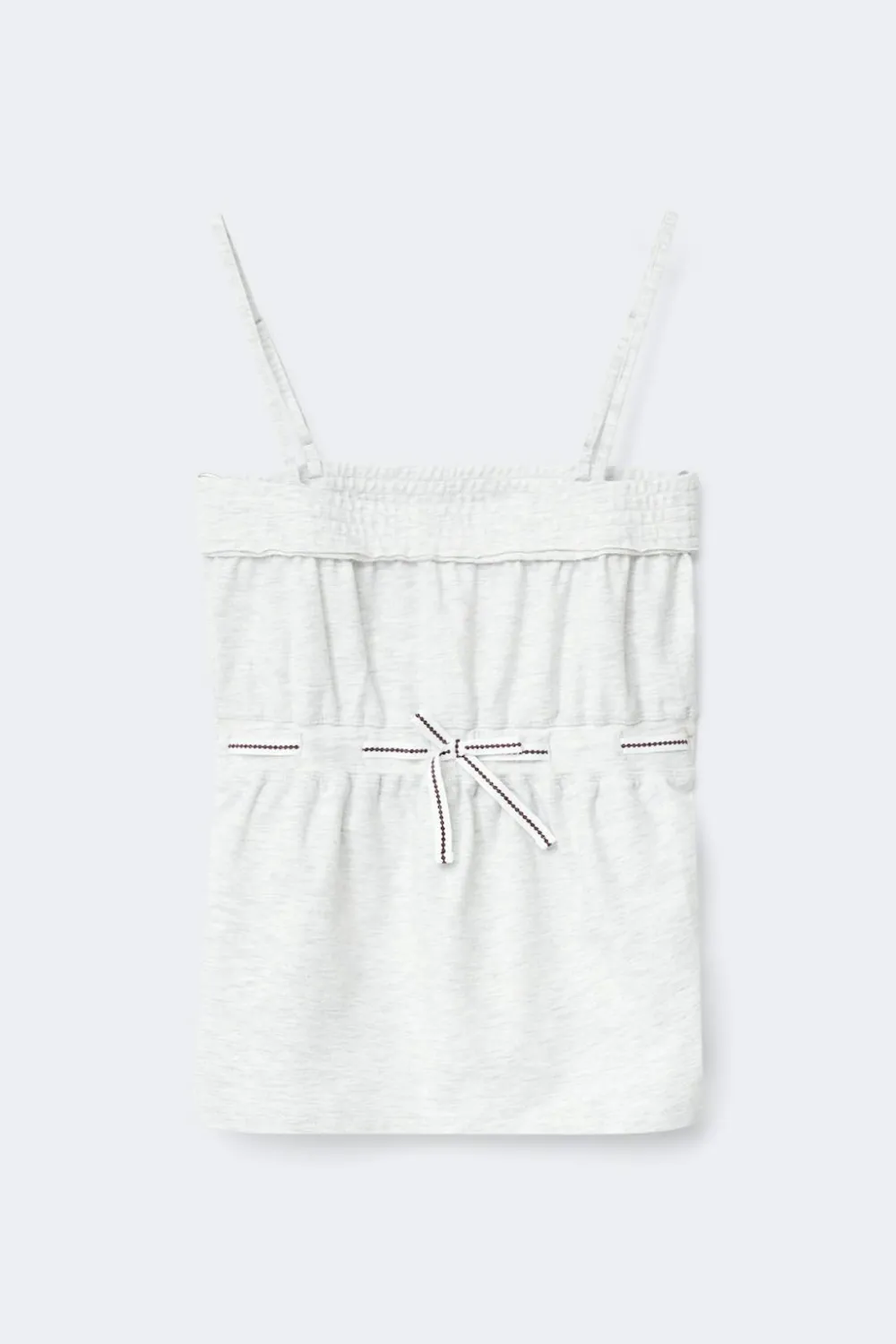 Gina Tricot Y detail top Grå Outlet