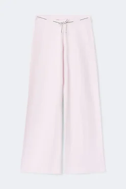 Gina Tricot Y detail trousers Rosa Discount