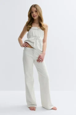 Gina Tricot Y detail trousers Grå Best