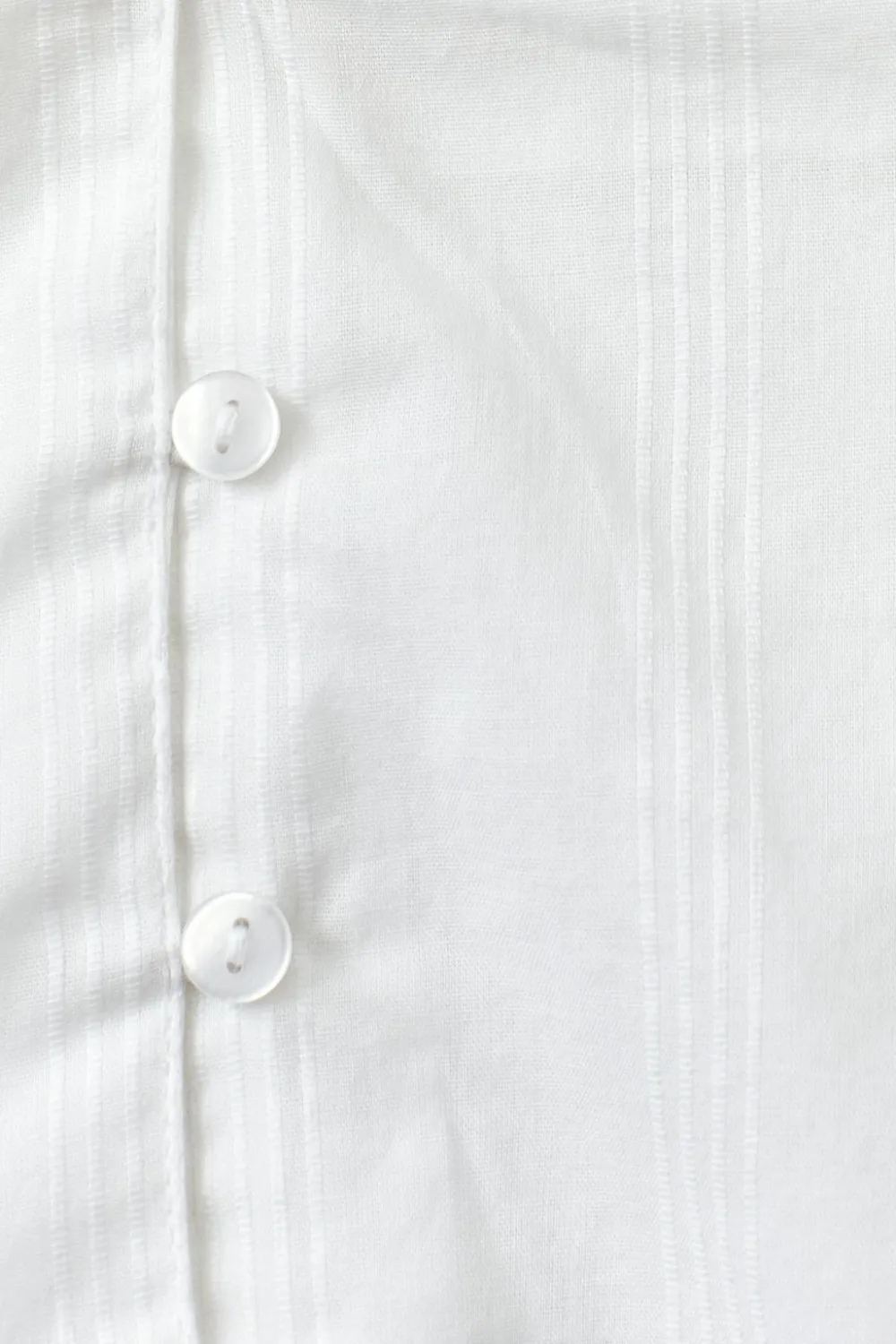 Gina Tricot Y fitted short sleeve top Hvit Outlet