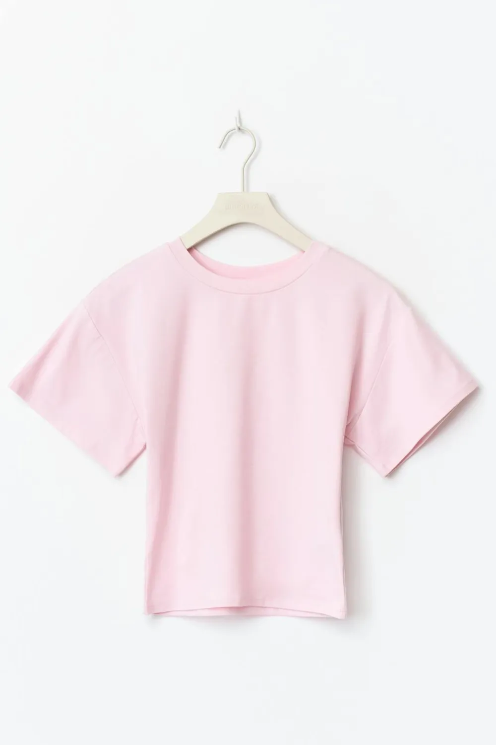 Gina Tricot Y fitted tee Rosa Best