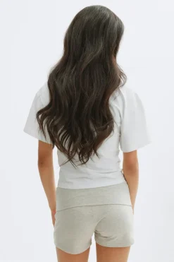 Gina Tricot Y folded waist shorts Online