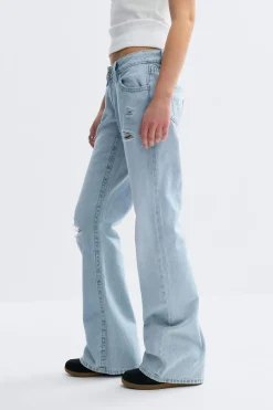 Gina Tricot Y for real loose jeans tall Blå Sale