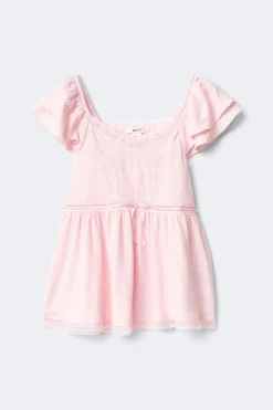 Gina Tricot Y frill detail top Rosa New