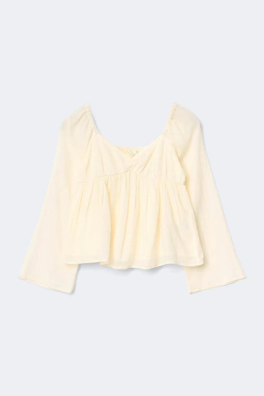 Gina Tricot Y heart shape blouse Gul Best