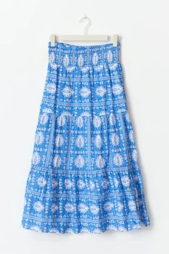 Gina Tricot Y iconic boho maxi skirt Blå New