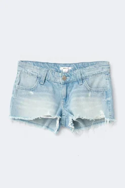 Gina Tricot Y jeanique low denim shorts |Blå New