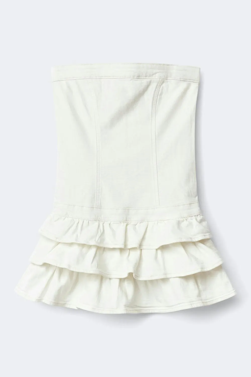 Gina Tricot Y jeanqueen smock dress Hvit Discount