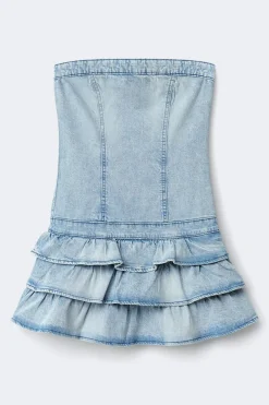 Gina Tricot Y jeanqueen smock dress Blå New