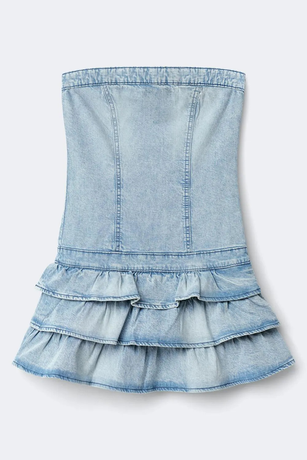 Gina Tricot Y jeanqueen smock dress Blå New