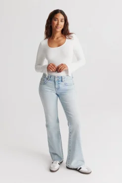 Gina Tricot Y2k jeans Blå Discount