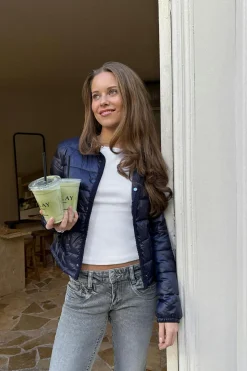 Gina Tricot Y lightweight jacket Blå