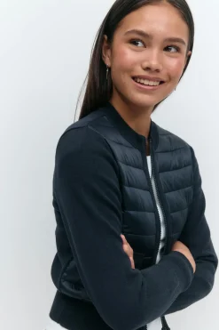 Gina Tricot Y lightweight rib jacket Blå New