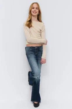 Gina Tricot Y long sleeve top Beige Outlet