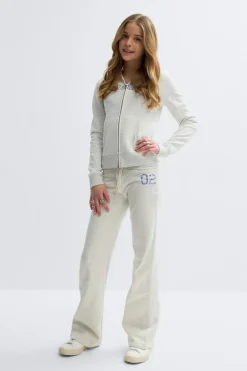 Gina Tricot Y low flare sweatpants Grå Online