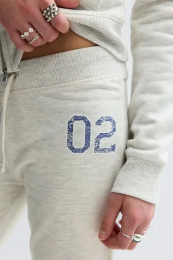 Gina Tricot Y low flare sweatpants Grå Online