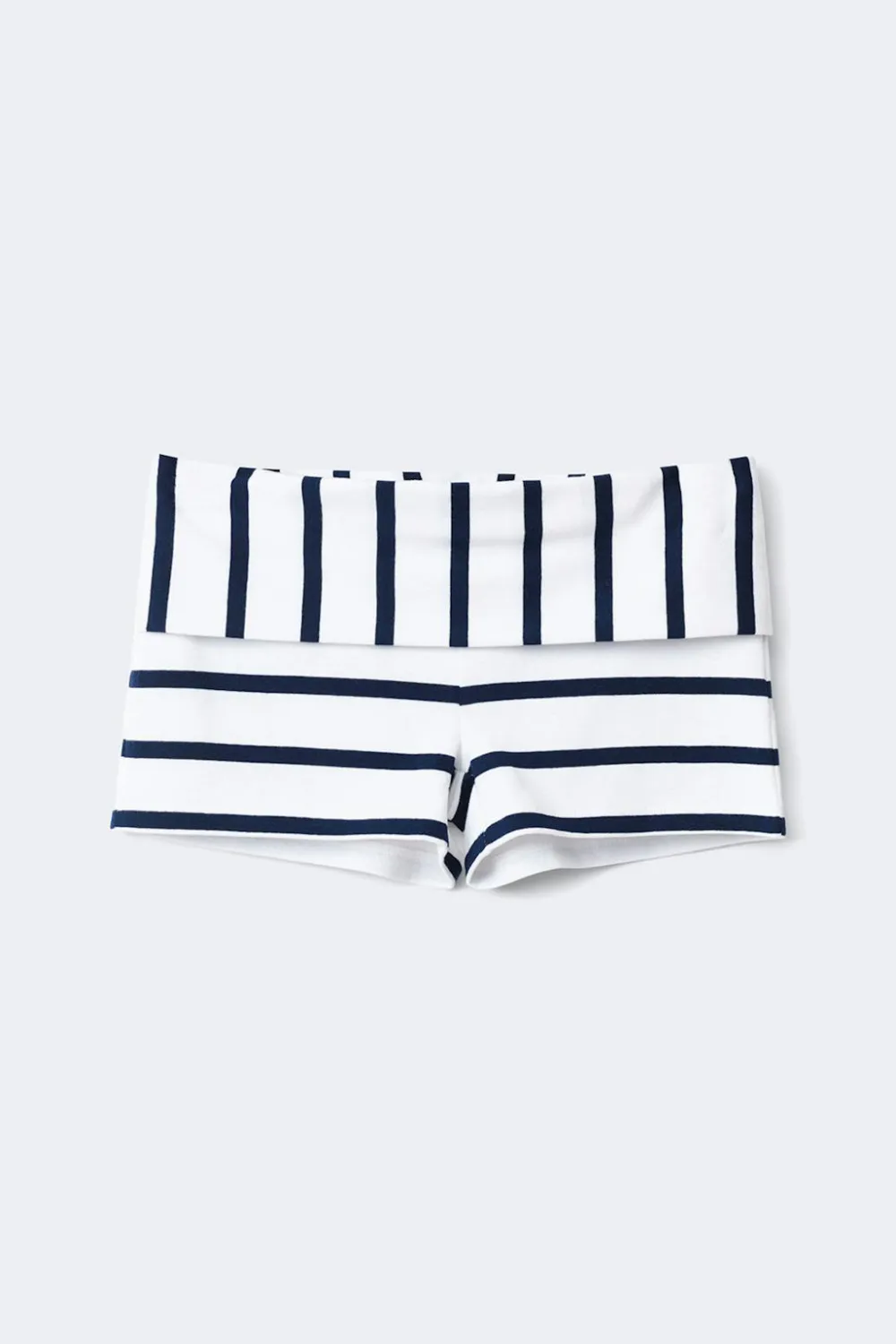 Gina Tricot Y low folded shorts |Blå New