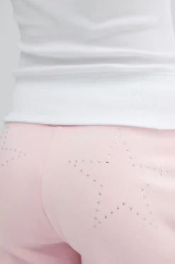 Gina Tricot Y low waist sweatpants Rosa Discount