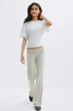 Gina Tricot Y low waist sweatpants Grå Hot