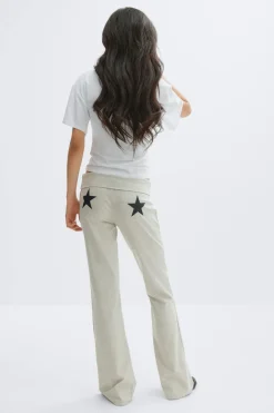 Gina Tricot Y low waist sweatpants Grå Hot