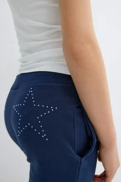Gina Tricot Y low waist sweatpants Blå New
