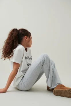 Gina Tricot Y low waist yoga leggings Grå Discount