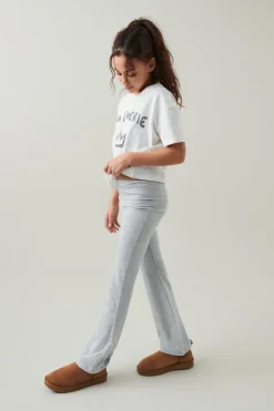 Gina Tricot Y low waist yoga leggings Grå Discount