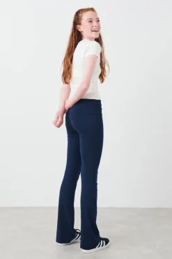 Gina Tricot Y low waist yoga leggings Blå Hot