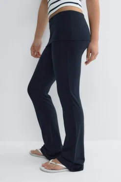 Gina Tricot Y low waist yoga leggings Blå