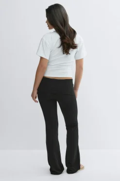 Gina Tricot Y low waist yoga leggings Svart Discount