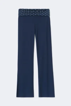 Gina Tricot Y low waist yoga leggings Blå Clearance