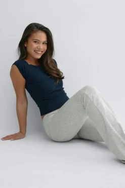 Gina Tricot Y low waist yoga leggings Grå