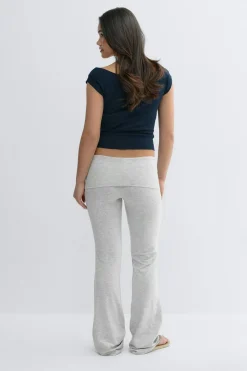Gina Tricot Y low waist yoga leggings Grå
