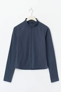 Gina Tricot Yoga jacket Blå Best