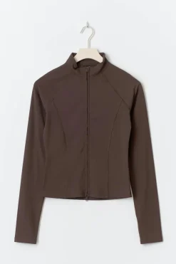 Gina Tricot Yoga jacket Brun Online