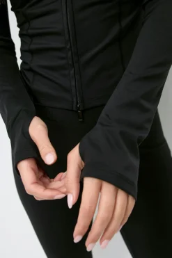 Gina Tricot Yoga jacket Svart Outlet