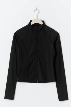 Gina Tricot Yoga jacket Svart Outlet